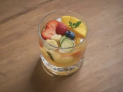 Refresque-se com Água Aromatizada de Frutas