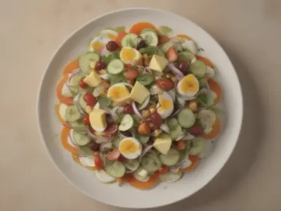 Salada Refrescante de Repolho Doce