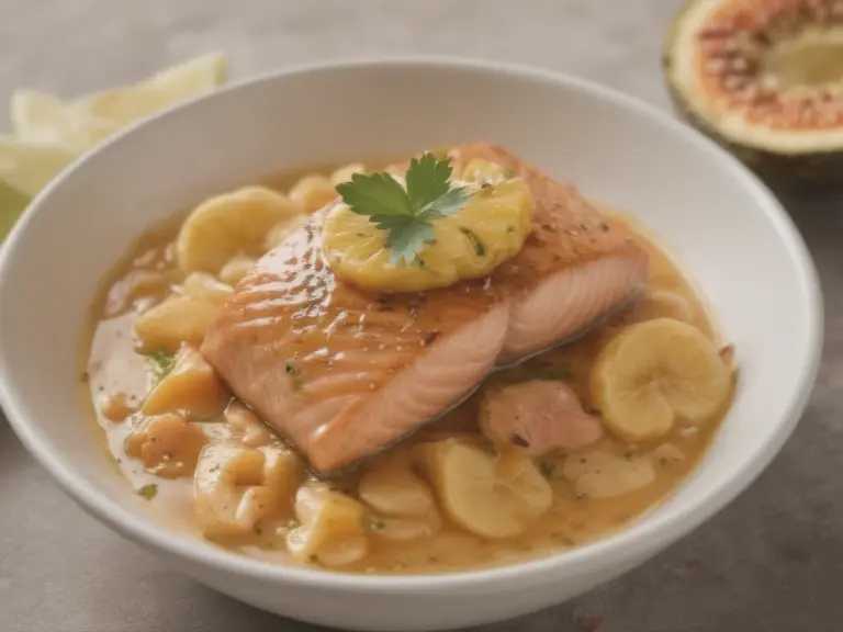 Salmon with Passion Fruit Sauce: An Unparalleled Tropical Flavor