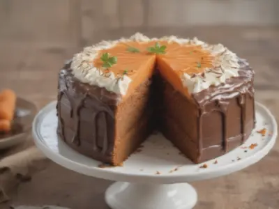 Uma Tarde Deliciosa: Receita de Bolo de Cenoura com Cobertura de Chocolate