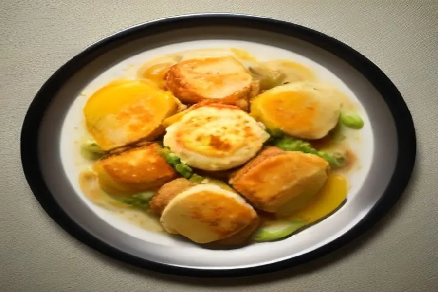 Festive Summer Roast: Golden Halloumi and Citrus Vegetables