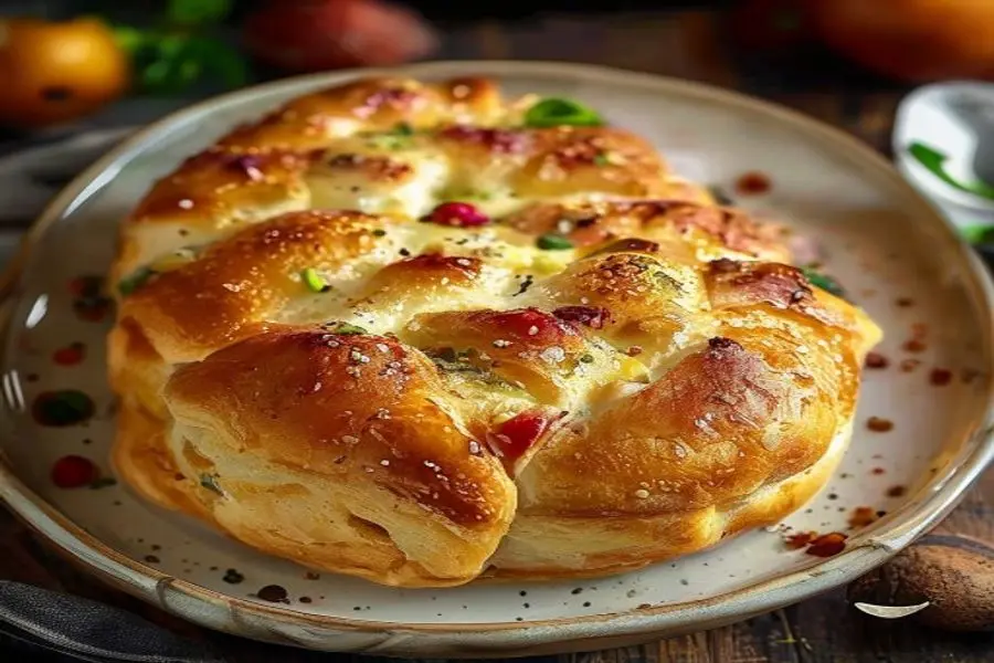Brioche Asado con Crema de Vainilla y Frutas Frescas