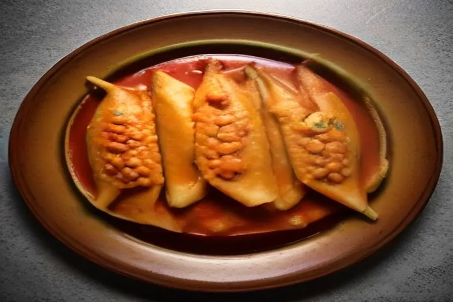 Cazuela de Enchilada Vegetariana: Capas de sabor vibrante