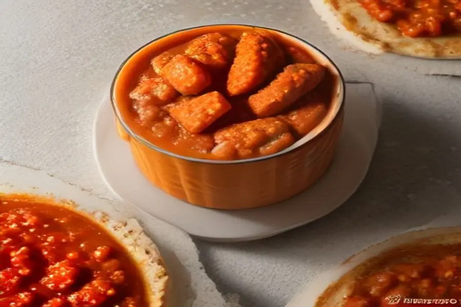 Coliflor Crujiente y Dorada en Air Fryer con Romesco Ahumado