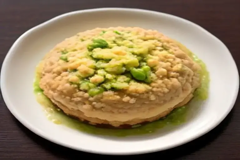 Crema de Bayas Centelleante y Crumble de Pistacho