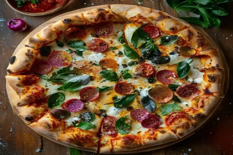 Costra de Pollo & Parmesano: Pizza Proteica sin Gluten