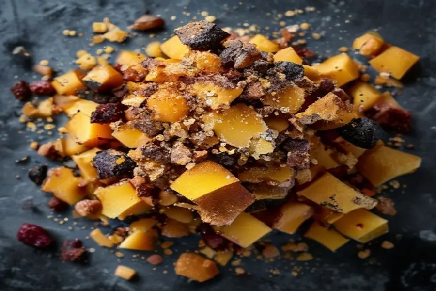 Decadent Apple and Salted Caramel Crumble with a Hint of Spices