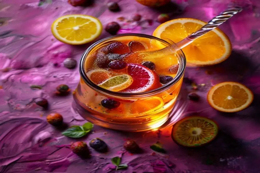 Citrus & Spiced Awakening: Invigorating Morning Elixir