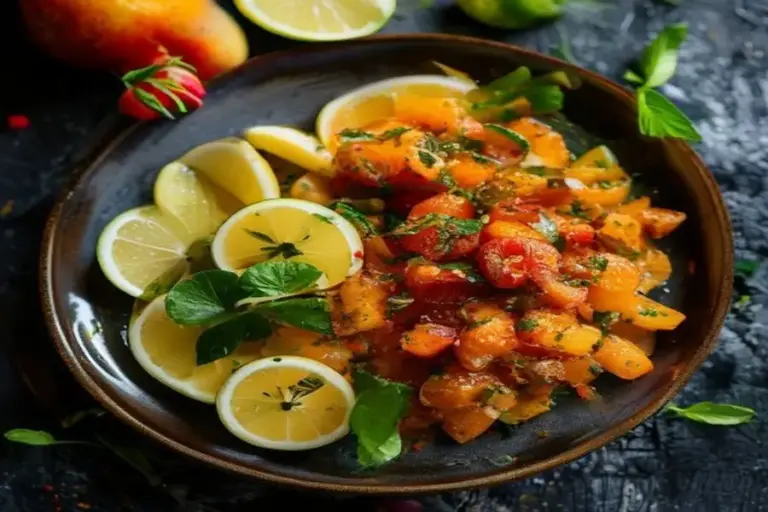 ताजी आम और नींबू सालसा के साथ ग्रिल्ड डोराडो: Light Dinner