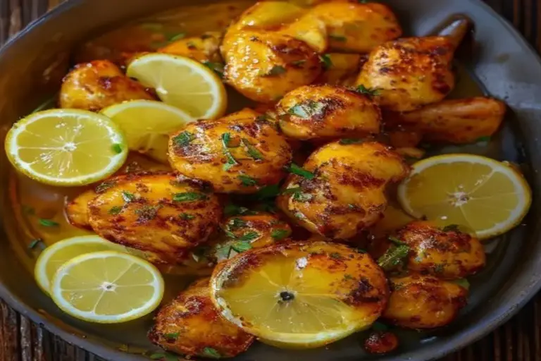 Pollo Dorado al Lemon Pepper: Cena cítrica y rápida