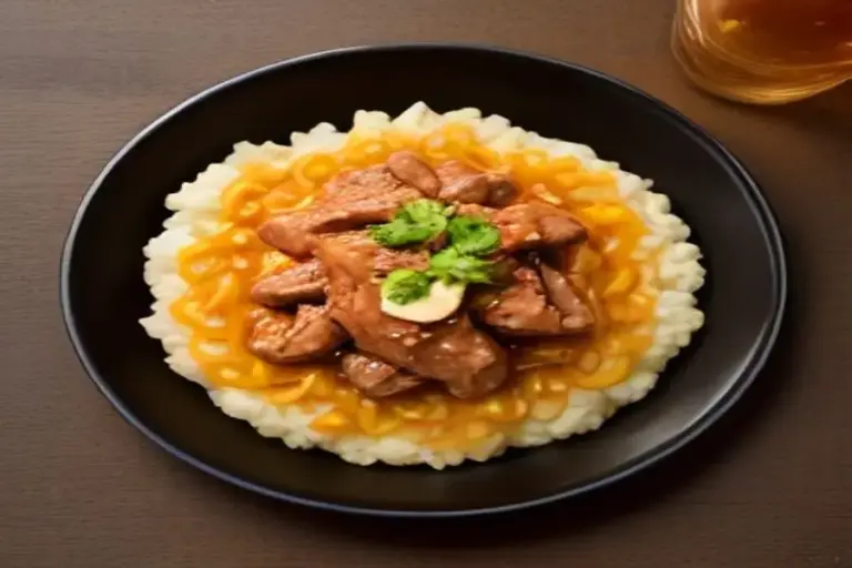 Grilled Teriyaki Chicken: Ginger Peaches and Sesame Drench