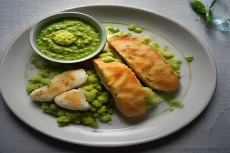 Sandía a la Parrilla y Halloumi: Frescura al Pesto de Pistacho