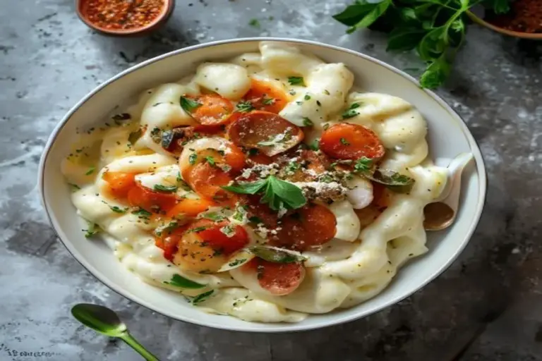 El Confort de la Norcina: Pasta Cremosa con Salchicha Suculenta