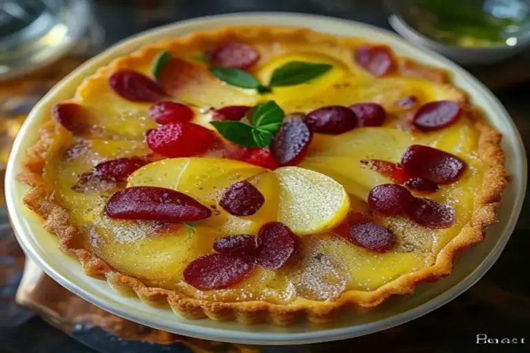 French Citrus Gold: Velvety Tarte au Citron to Shine