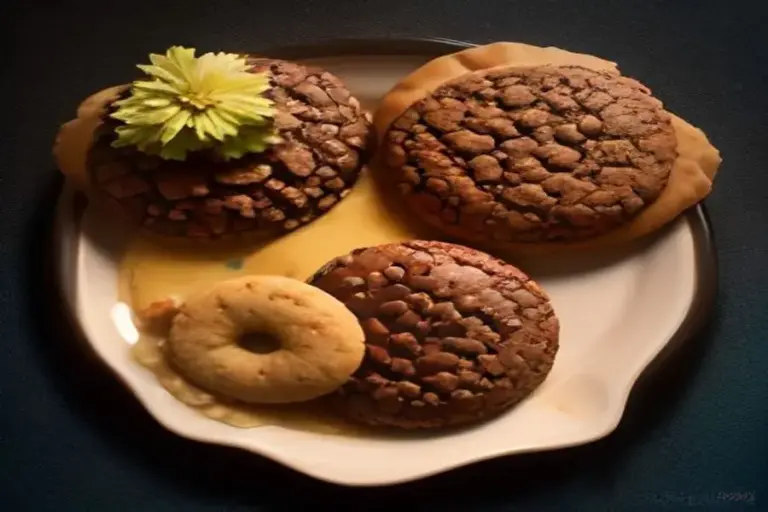 कुरकुरी पंखुड़ियाँ: गोल्डन बेल्जियन चॉकलेट कुकीज़