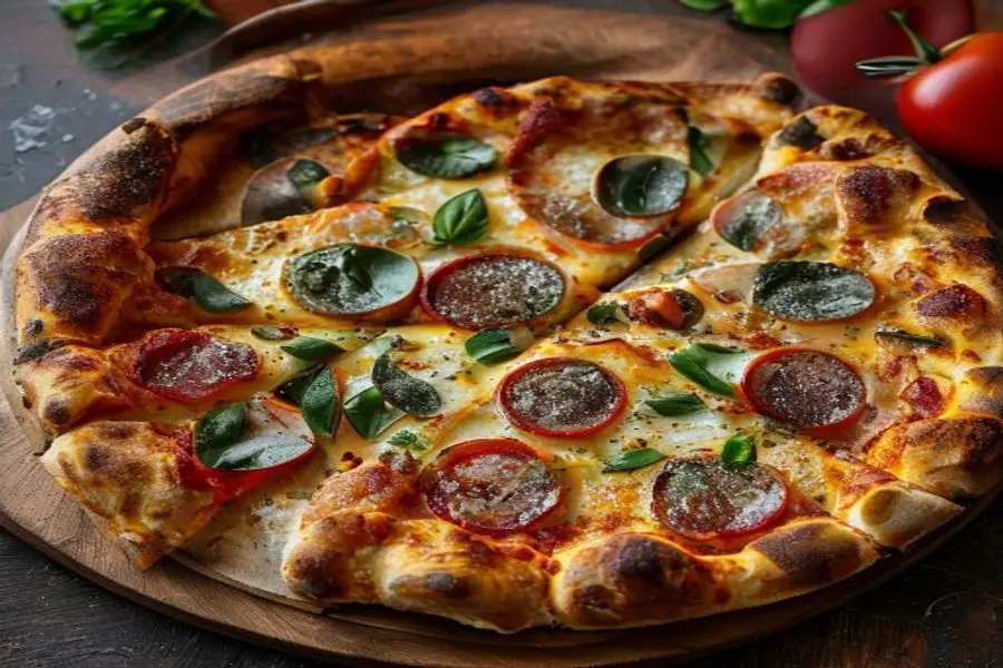 Pizza crujiente en la sartén: La Perfección Dorada del Día a Día