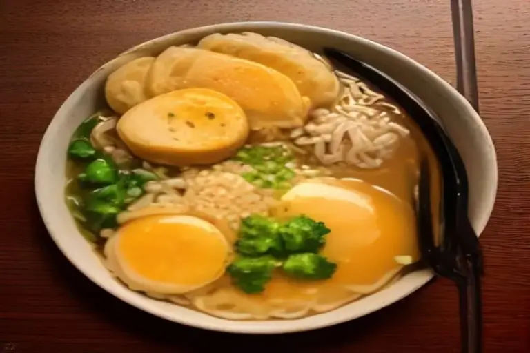 Ramen Sedoso de Olla de Cocción Lenta: Pollo, Verduras y Caldo Umami