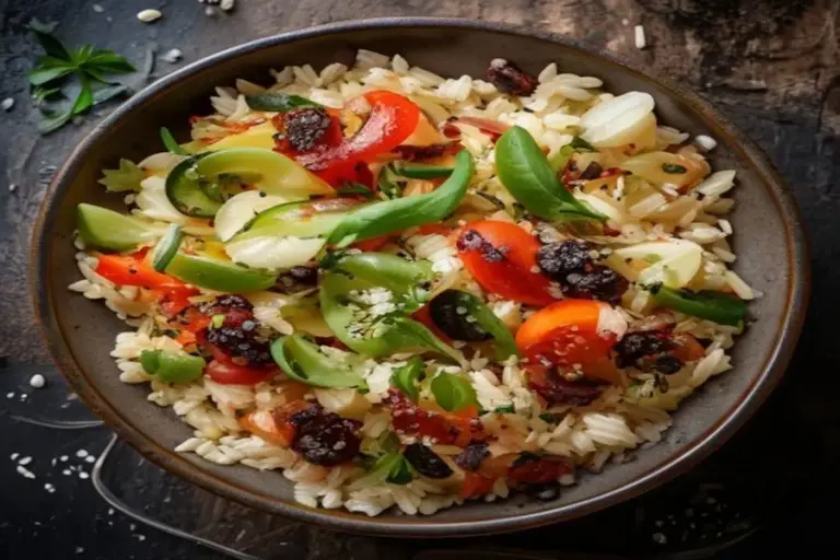 Farro सलाद: अखरोट और पेकोरिनो के साथ साइट्रस क्रंच