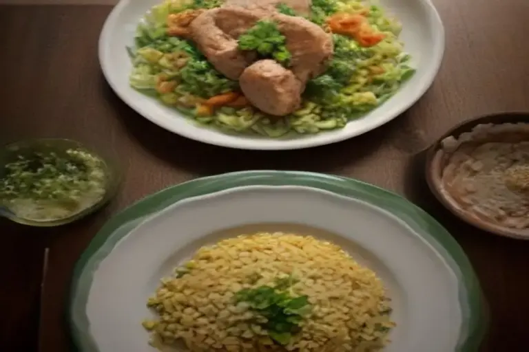 Green Goddess Salad with Chicken and Chickpeas: Effortless Lunch
