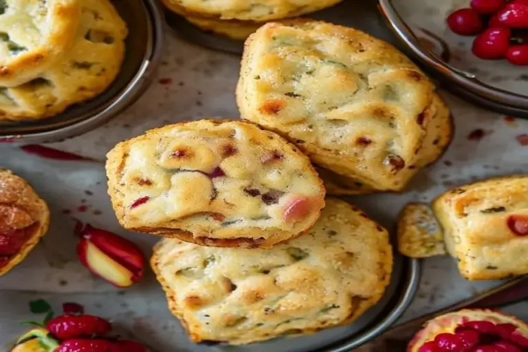 Crunchy Strawberry Scones: The Ideal Rustic Sweetness