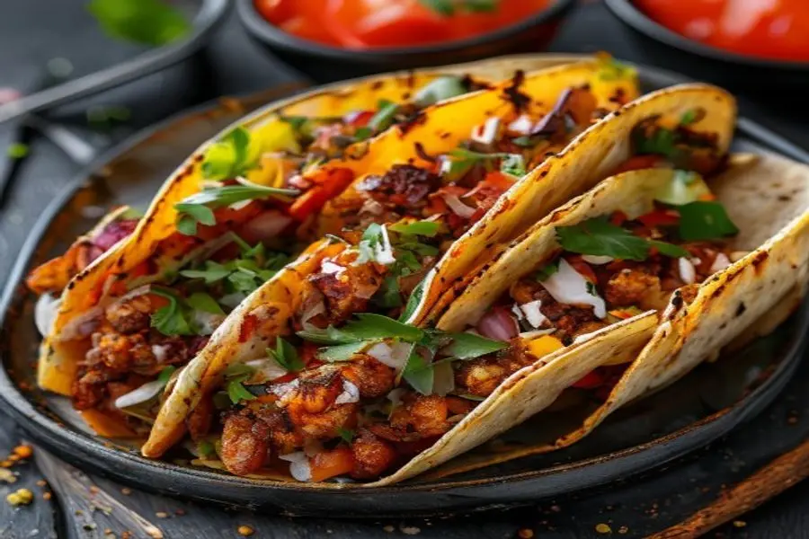 Tacos de Pollo Chipotle Ahumado: Sabores Vibrantes en la Mesa