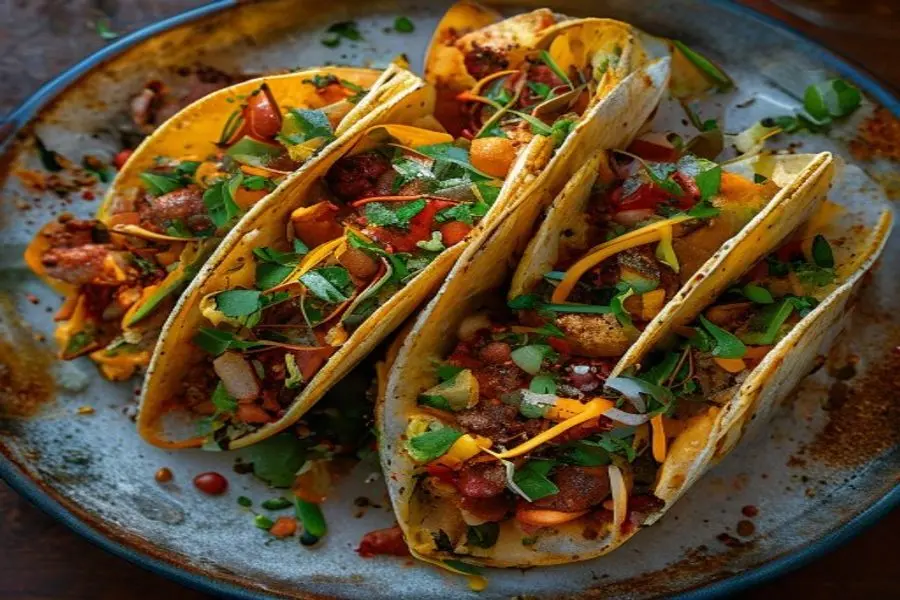 Tacos Smash Crujiente: Explosión de sabor y textura
