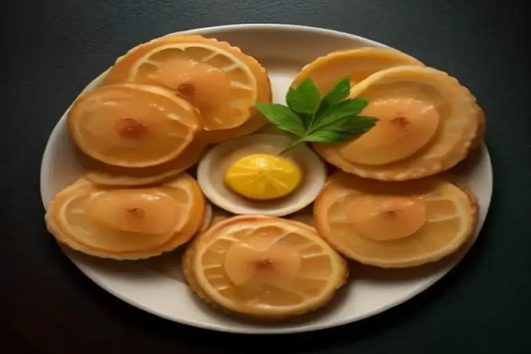 Crispy Lemonade Apple Tartlets with Salted Caramel