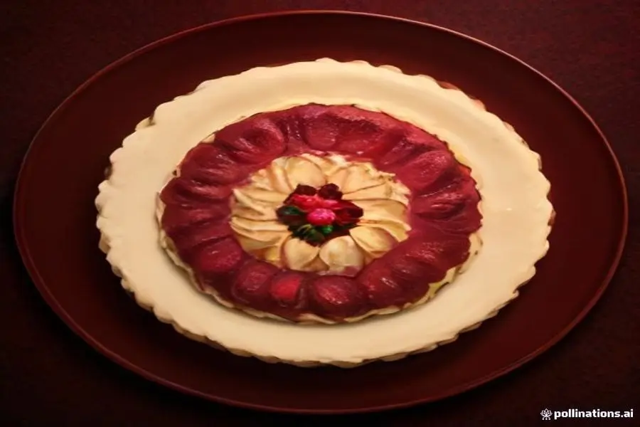 Tarta Navideña de Manzana y Arándanos: Dulzura Crocante Festiva