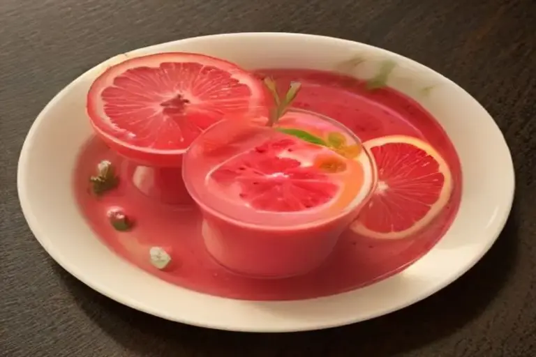 Vitalidad Matinal: Batido Revitalizante de Hibisco y Frutas Moradas