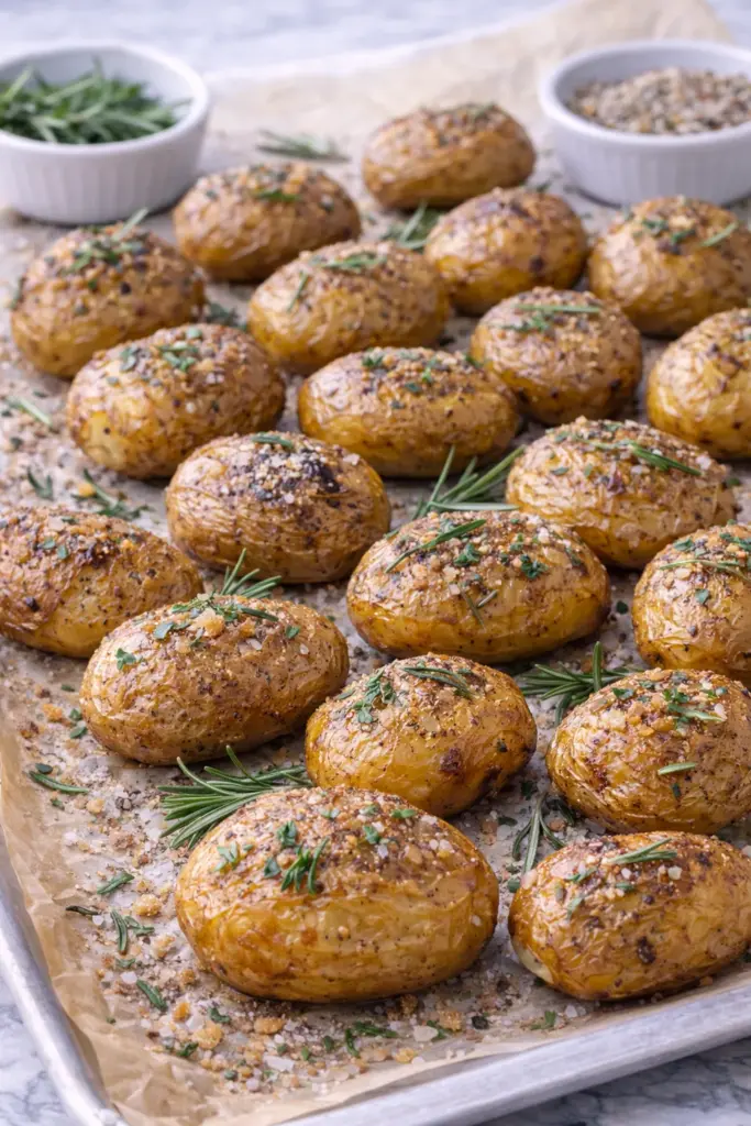 Deliciosa Batata Assada com Alecrim