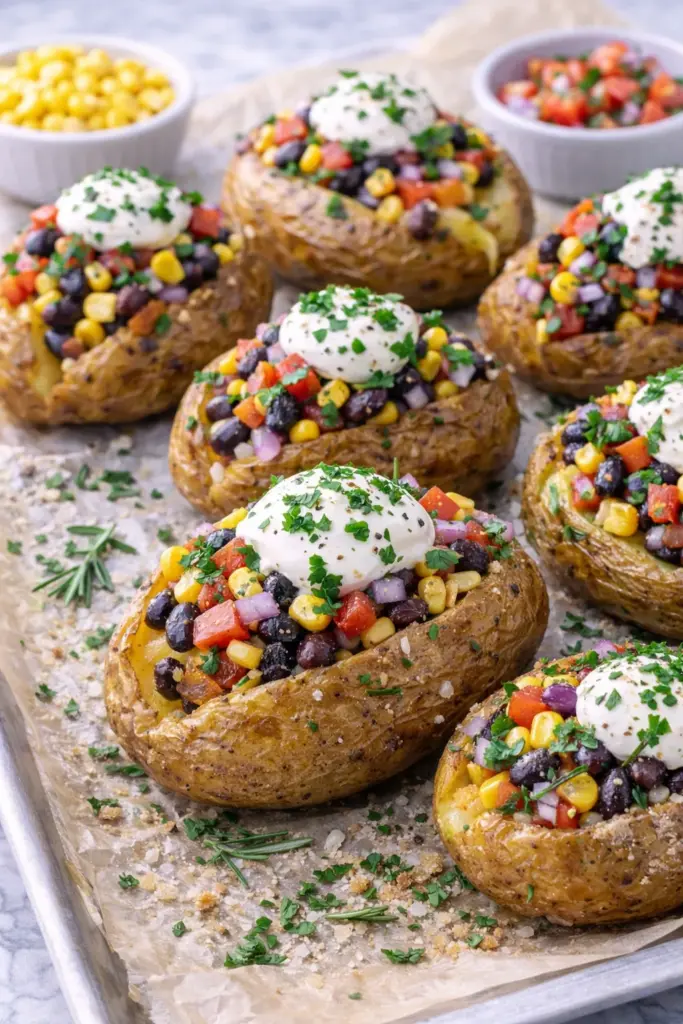 Batata Recheada Vegana: Sabor e Sustentabilidade