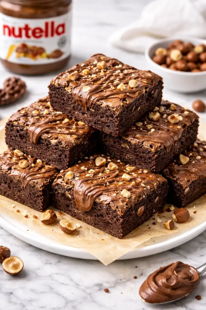 Irresistível Brownie de Nutella: Delícias de Chocolate