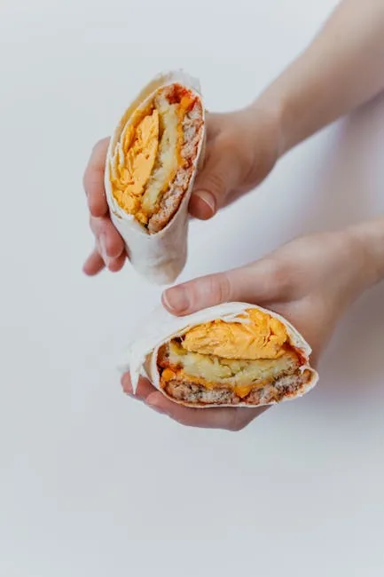 Burrito de Café da Manhã