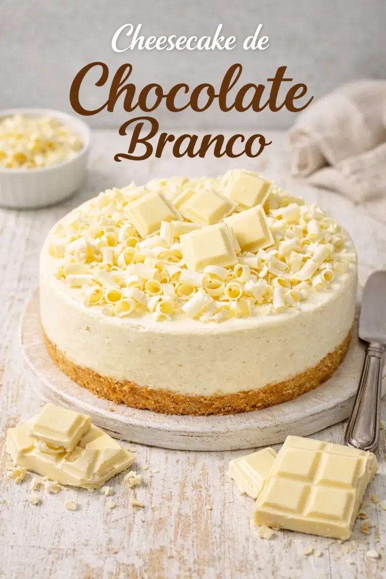 Delicious White Chocolate Cheesecake to Impress
