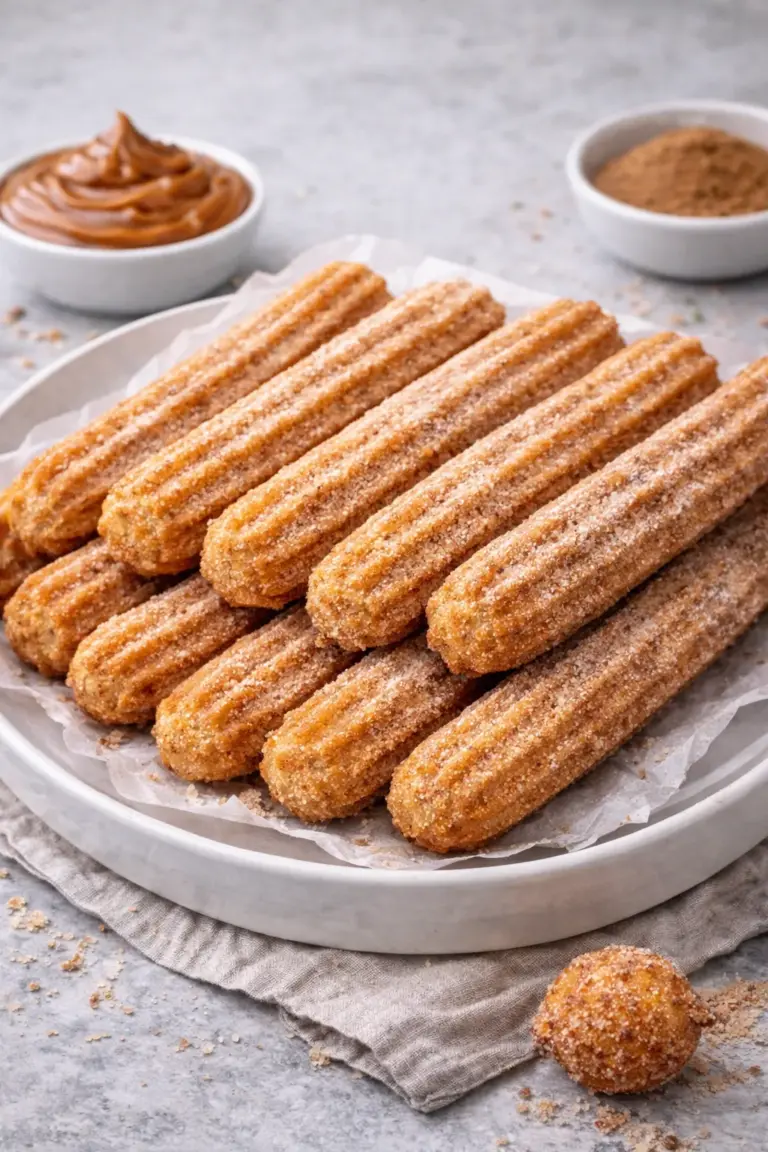 Irresistibles Churros de horno para endulzar su día