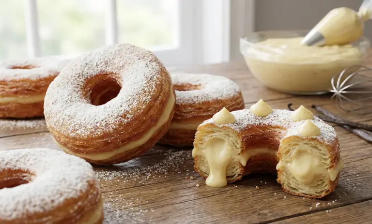Delicious Vanilla Cronut to Enchant Your Palate