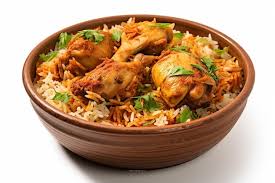 Delicioso Biryani de Frango com Especiarias Aromáticas