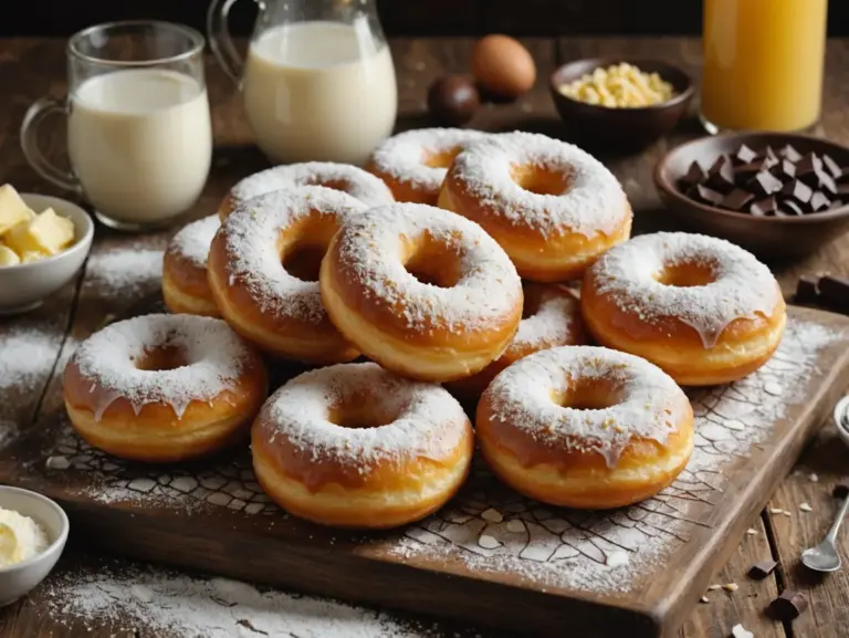 Perfect Vanilla Donuts for a Snack