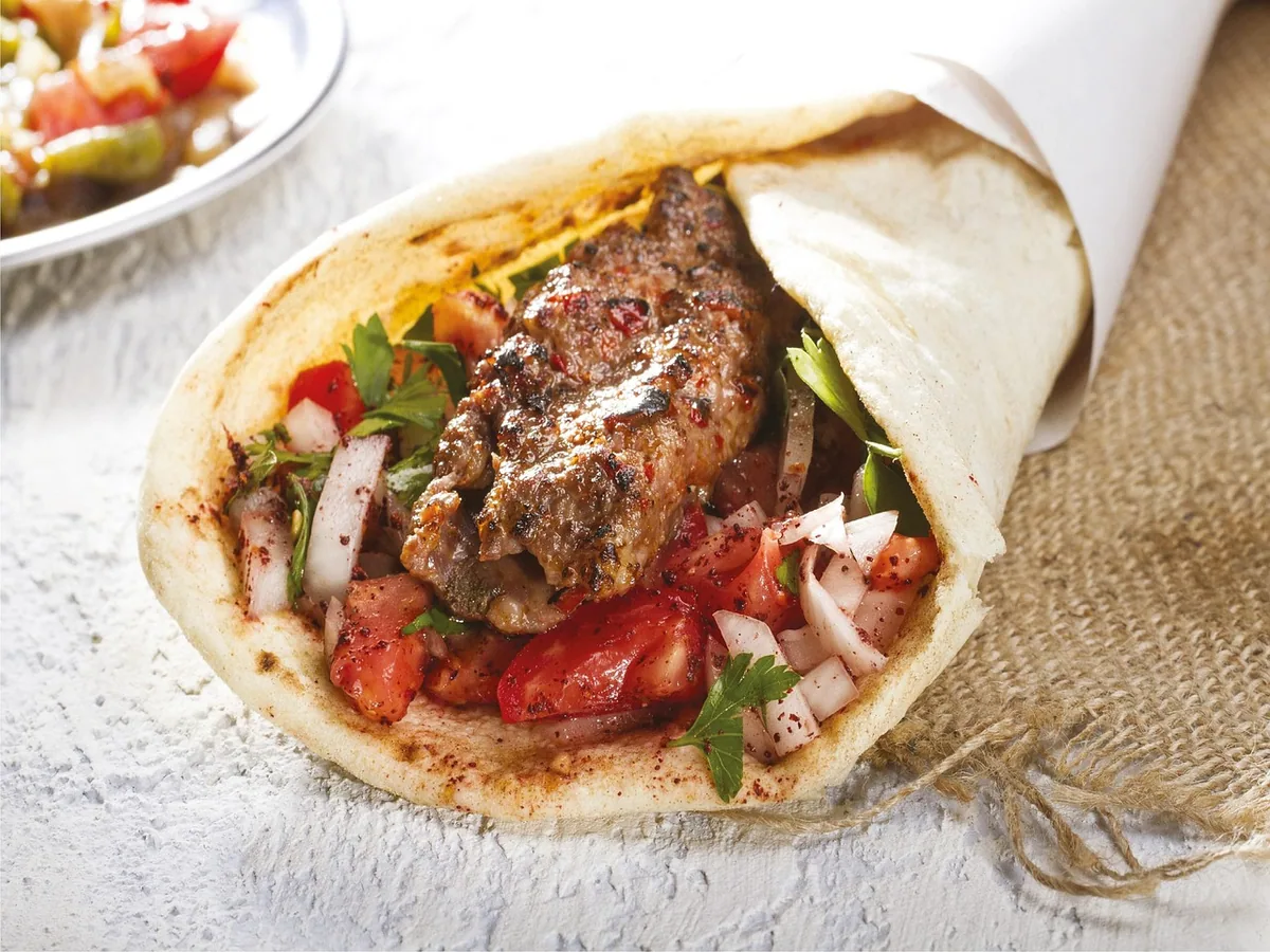 Delicioso Kebab de Frango com Especiarias