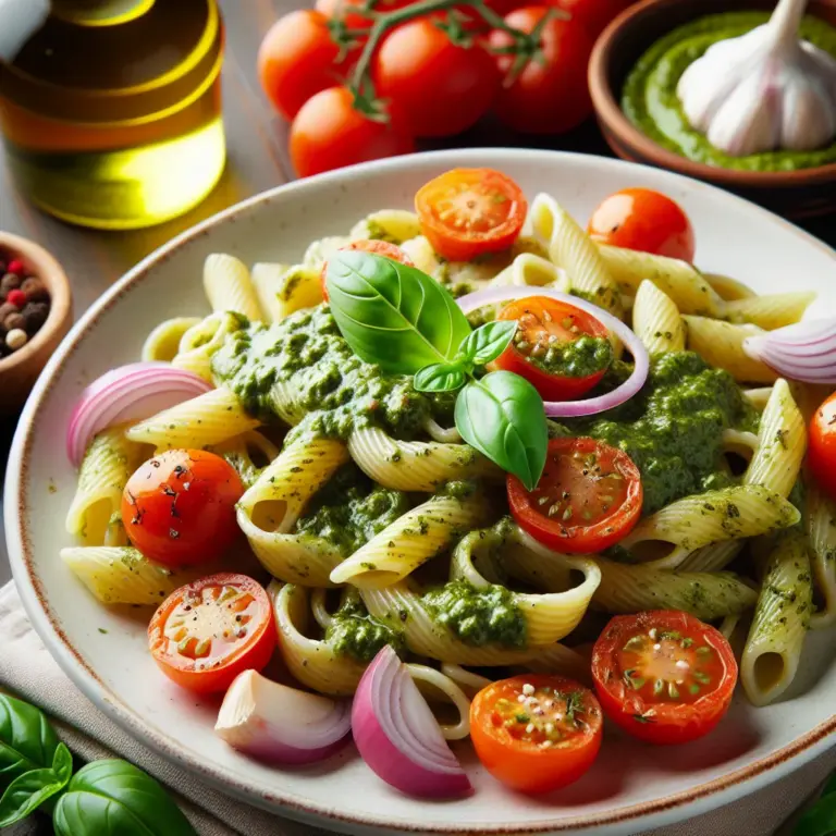 पेस्टो पास्ता: Flavor and Tradition in One Dish