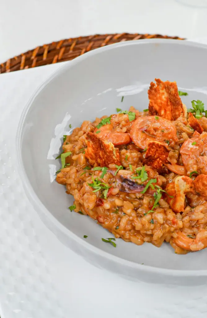Risoto de Camarão
