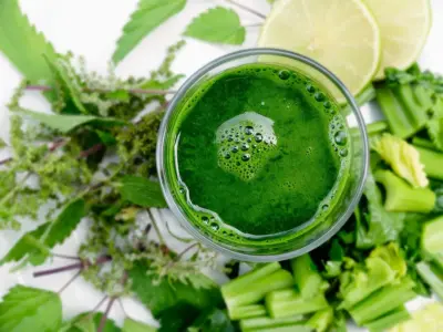 Smoothie Energético de Frutas Tropicais