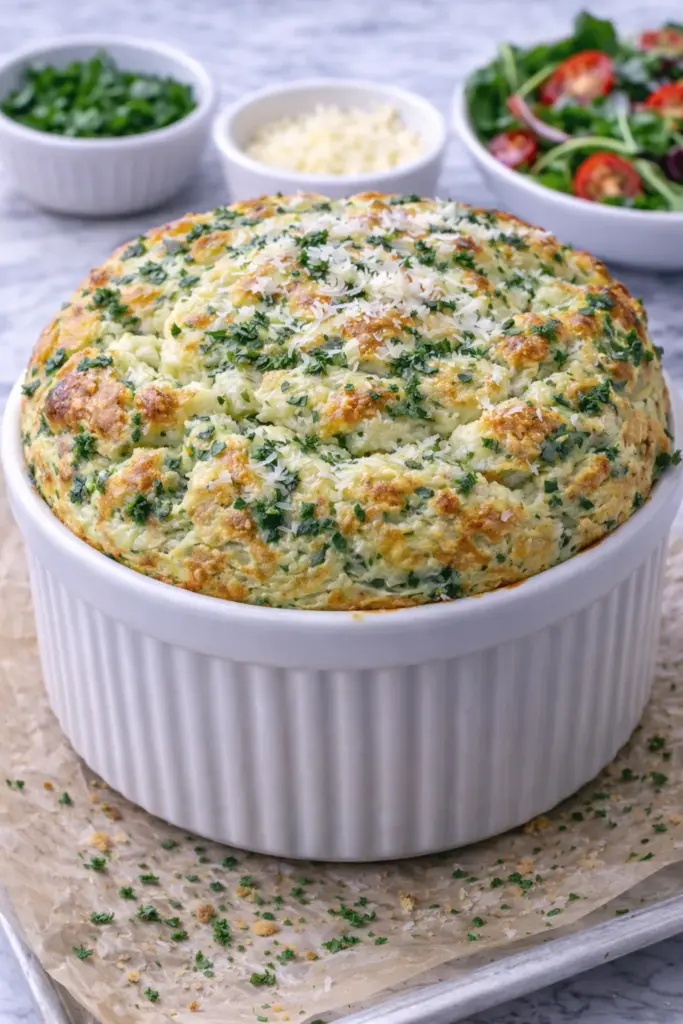 Delicioso Soufflé de Espinafre: Uma Experiência Gastronômica